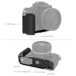 SmallRig 4263 L-Shape Handle for Nikon Z fc (Black) Pikalevyt ja L-raudat 6
