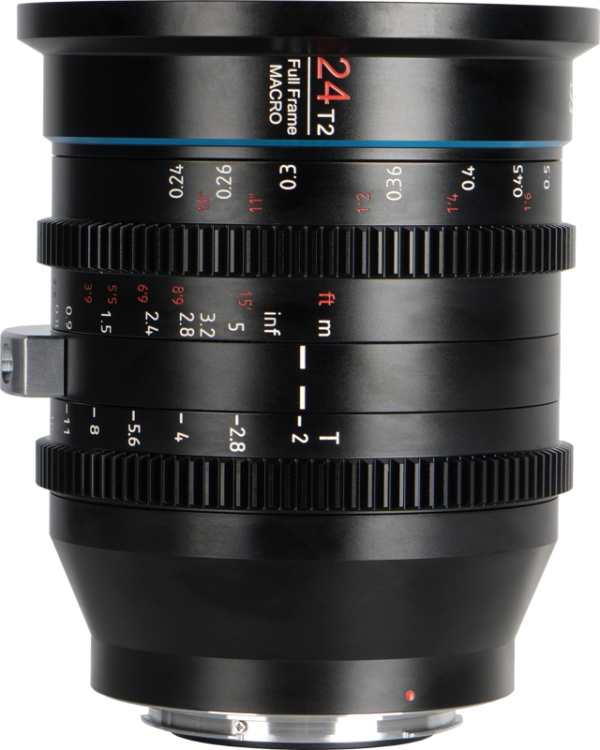 Sirui Cine Lens Jupiter FF 24mm T2 Macro EF-Mount Objektiivit 3