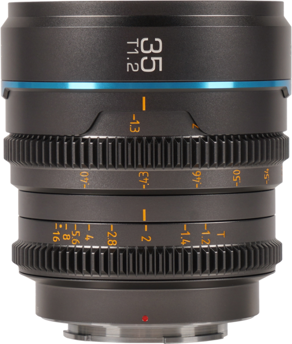 Sirui Cine Lens Nightwalker S35 35mm T1.2 E-Mount – Metal Grey Objektiivit 3