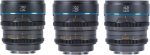 Sirui Cine Lens Nightwalker S35 Kit 24/35/55mm T1.2 X-Mount – Metal Grey Objektiivit 4