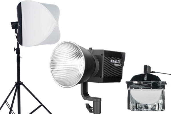 NANLITE Forza 150 & Lantern softbox 60cm with FM Mount LED valot kuvaamiseen ja videoihin 3