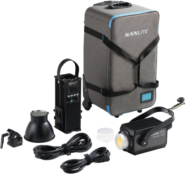 NANLITE Forza 720 LED Spot light with Trolley Case LED valot kuvaamiseen ja videoihin 3