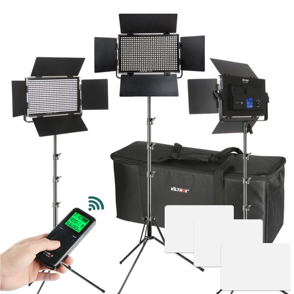 Viltrox VL S50T LED Light Triple Kit LED valot kuvaamiseen ja videoihin 3