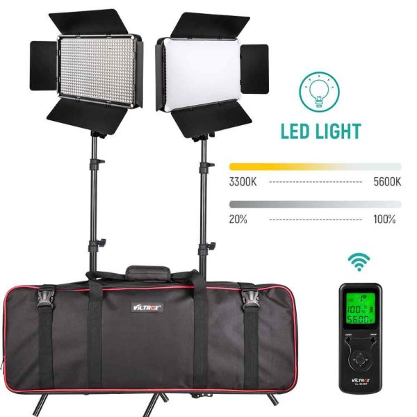 Viltrox VL D640T LED Light Duo Kit Salamat, Studio Ja LED-Valot 3