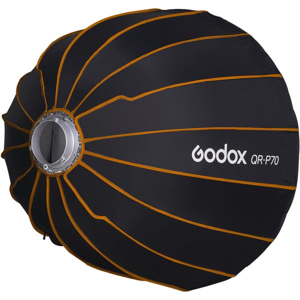 Godox Quick Release Parabolic Softbox QR P70 Bowens Salamat, Studio Ja LED-Valot 3