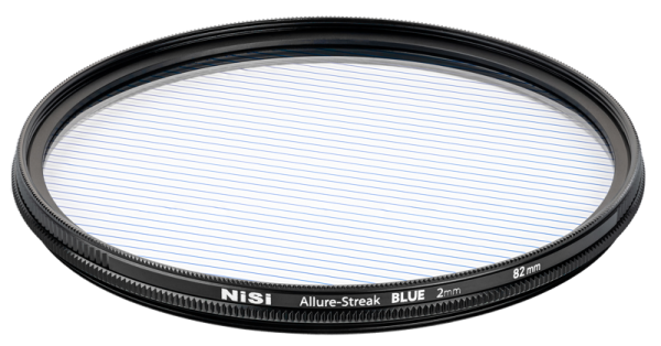NiSi Filter Allure Streak Blue 2mm 82mm Suotimet objektiiveihin 3