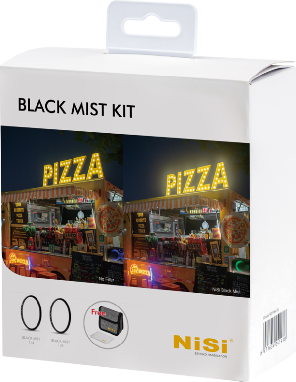 NiSi Filter Black Mist Kit 49mm 49mm Pehmennyssuotimet 3