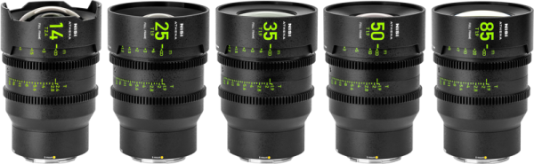 NiSi Cine Lens Athena Prime Set E-Mount (Without Drop-In Filter) Objektiivit 3