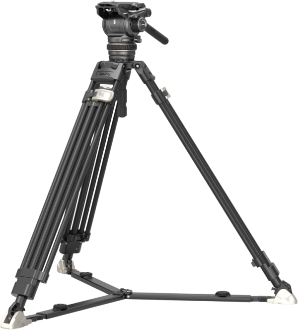 SmallRig 4463 Heavy-Duty Carbon Fiber Tripod Kit AD-120 Kameran jalustat ja -päät 3