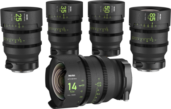 NiSi Cine Lens Athena Prime Set E-Mount Objektiivit 3