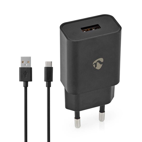 Nedis 12W USB-C seinälaturi Puhelimen laturit 3