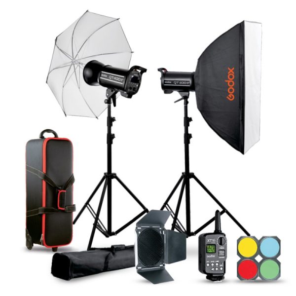 Godox QT400IIM-C Duo studio kit Salamat, Studio Ja LED-Valot 3