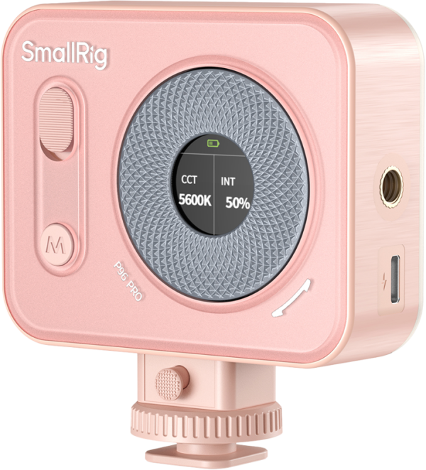 SmallRig 4786 Vibe P108 Pro mini LED Video Light Pink LED valot kuvaamiseen ja videoihin 3