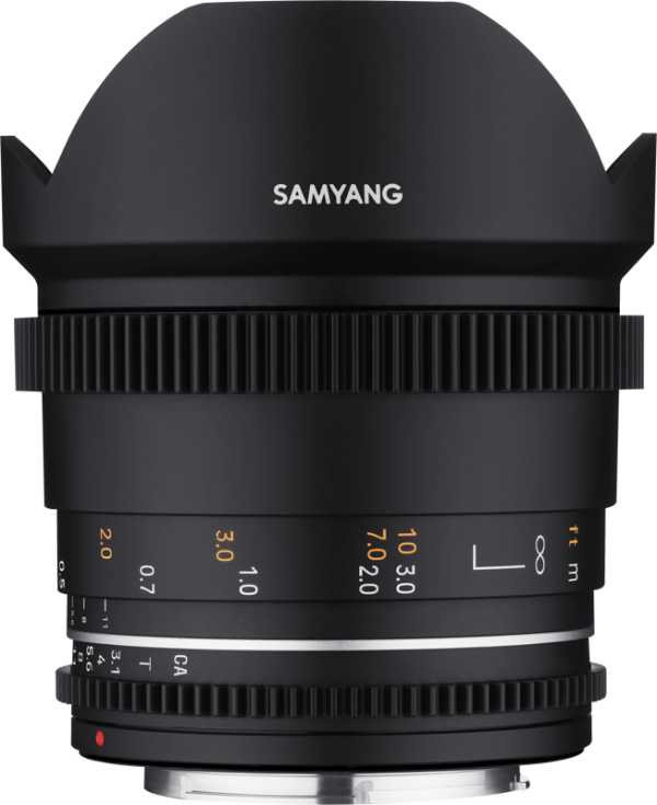 Samyang 14mm T3.1 VDSLR MK2 – Canon EF Canon EF Samyang objektiivit 3