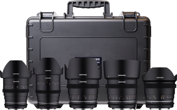 Samyang 5 Kit 14/24/35/50/85mm VDSLR MK2 – Canon EF + Hard Case Canon EF Samyang objektiivit 3